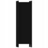Parawan 6-częściowy czarny, ściana działowa 300x180cm