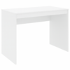 Białe biurko 90x40x72cm, z płyty meblowej