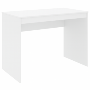 Białe biurko 90x40x72cm, z płyty meblowej