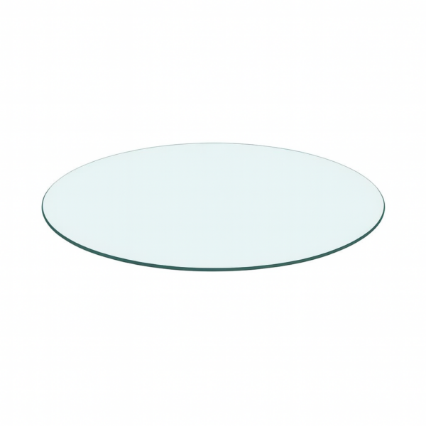Blat szklany okrągły 600 mm, szkło hartowane