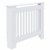 Osłona na kaloryfer 78 cm biała, maskownica MDF