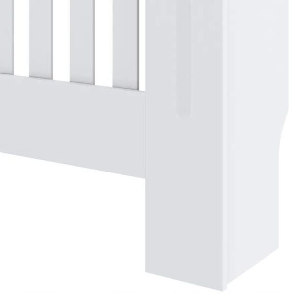 Osłona na kaloryfer 78 cm biała, maskownica MDF