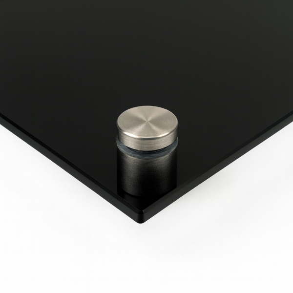 Czarny panel ochronny 70x40cm, osłona kuchenna