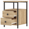 Szafka nocna 34x35,5x50cm, dąb sonoma