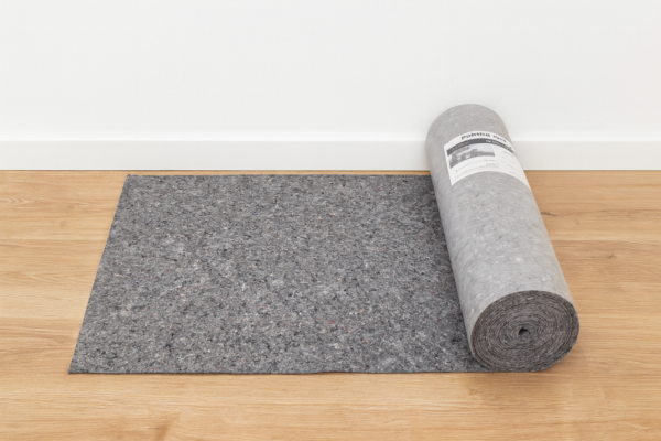 Mata malarska filcowa 1x50 m 280 g/m² szara, wodoodporna antypoślizgowa