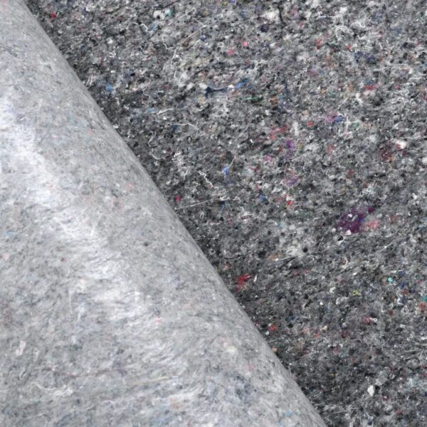 Mata malarska filcowa 1x50 m 280 g/m² szara, wodoodporna antypoślizgowa