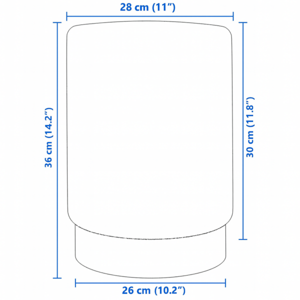 Pufa, stołek aksamitny czarno-złoty 28x36 cm, stylowy taboret