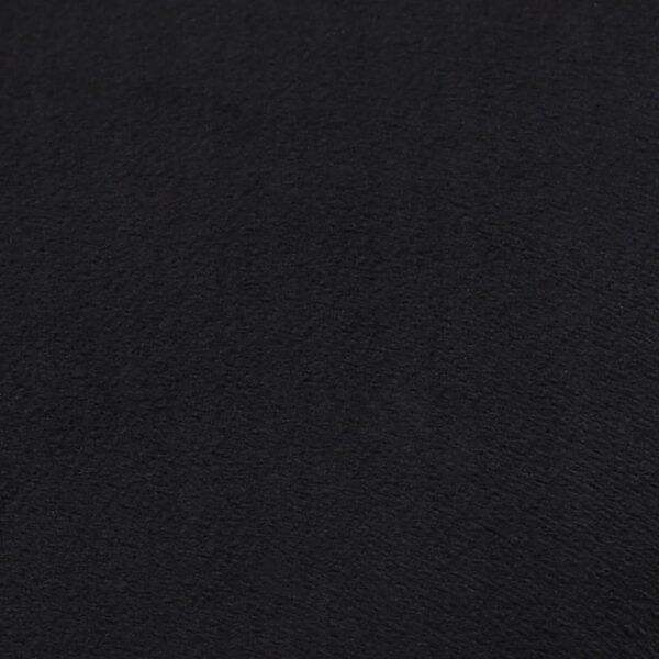 Pufa, stołek aksamitny czarno-złoty 28x36 cm, stylowy taboret