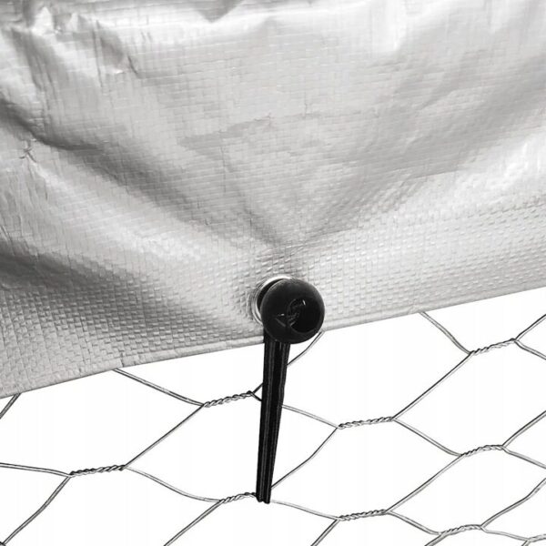 1764936241-1764936879-85381 Kojec dla psa stalowy z dachem 200×200×150 cm