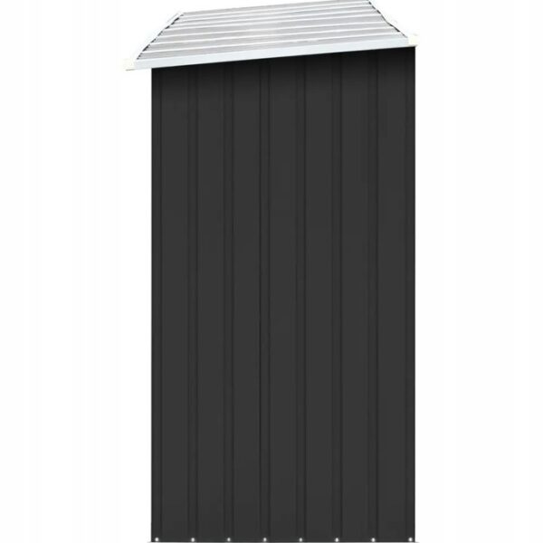 Wiata na drewno opałowe stalowa 330×84×152 cm